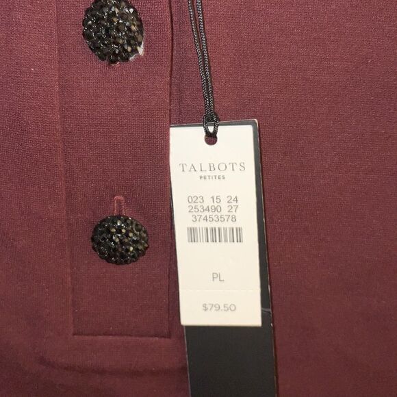 NWT Talbots petite shirt  - Picture 2 of 4